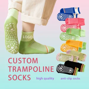 Meias de Trampolim Personalizáveis para o Verão, Respirável e Antiderrapante