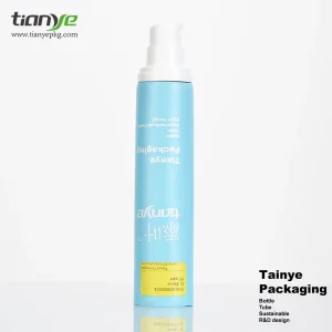 Mono Material PE Cylinder Airless Cream Lotion Packaging
