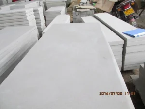Premium Natural Honed White Sandstone Paving Tiles for Outdoor Projects
