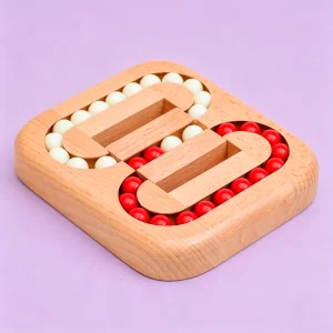 Montessori Wooden Bead Maze Toy