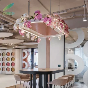 Oval Biophilic Chandelier