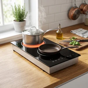 Household Electric Double Burner Cookers