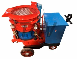 Underground Mining Tunnel Construction Auto Dry Wet Mix Concrete Electric Gunite Explosion Proof