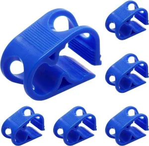 Adjustable 2mm-24mm Plastic Robert Clamp Medical Infusion Set Accessories PP and ABS Liquid Siphon Shut off Robert Clamp Clips