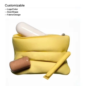 Silicone Reusable Travel Toiletry Makeup Bag