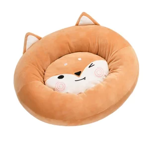 Cat Pet Bed Anti-Slip Bottom Calming Dog Beds Luxury Pet Bed