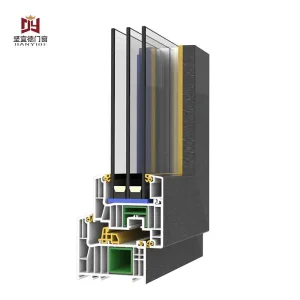 EU Certified Pvc Window Customized UPVC Windows Double Glazing PVC Casement Window