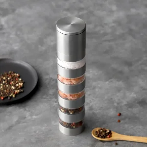 China Bulk Space-Saving Multi-Layer Spice Grinder with Adjustable Ceramic Burr Manufacturer, Products