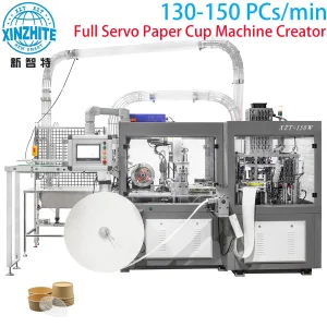 FDA/EU Certificated Round Takeaway Food Packaging Disposable Salad Paper Bowl Making Machine