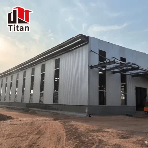 Reliable Professional Industrial Logistics Storage Distribution Center Metal Frame Modular Prefabricated Steel Structure Workshop for Quick Assembly Durability