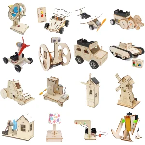 DIY Assembly Wood STEM Toys