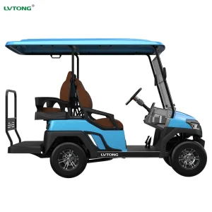Compact 8V Electric Golf Cart for Easy Transport and Storage
