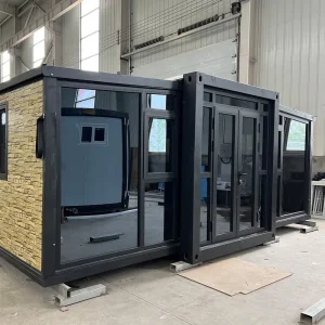 منزل حاوية قابل للتوسع حديث 40FT مع 4 غرف نوم