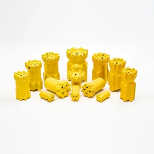 Thread button bits