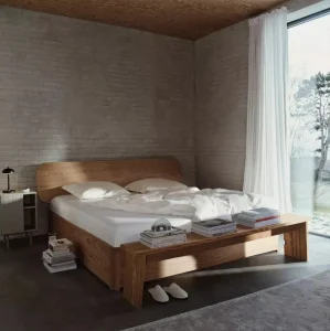 Cama elegante moderna tamaño king