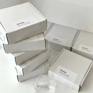 Caixas de Envio de Avião Impressas Duráveis e Premium para E-Commerce