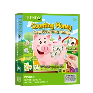 Magnetic Counting Money Learning Toy Kids Educational Math Game for Toddlers