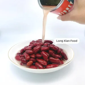 Frijoles rojos riñón orgánicos enlatados al por mayor en salmuera