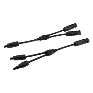 2 To 1 Hot Selling PV Y Branch Connector With 4mm2 Solar Cable For Solar Pv System Solar