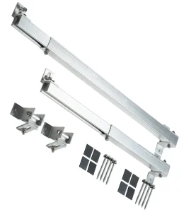 Best Selling Adjustable Tilt Rear Leg Solar Roof Mounting Bracket 15-30 Degree