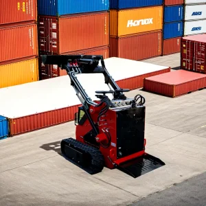 Step-in Design Skid Steer Loader Convertible Wheel/Track Loader EPA Compliant Mini Skid Steer Loader CE Marked Free Shipping 40+ Attachments