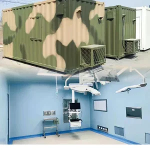 Mobile Container Surgical Unit ICU Operating Room Hospital Emergency Rescue Modular Medical Facility