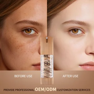 MERCILEN Primer Oil Control BB Foundation Cream Moisturizing Concealer Bleaching Waterproof Color Correcting Face BB Cream