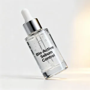 Korean Style Oil-Control and Exfoliating Face Serum with Honeysuckle Ferment Filter and White Willow Bark for Blackhead and Whitehead Removal
