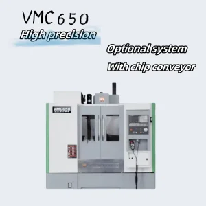Tengzhou Factory Vmc 650 Single Spindle CNC Machine Tools Vertical Machining Center Fanuc GSK System Siemens Control Vietnam