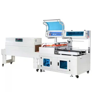 Automatic L Sealer Automatic L Bar Sealer Side Sealing And Heat Tunnel Shrink Wrap Machine Packing