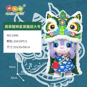 Conjunto de rompecabezas educativo personalizado de juguete seguro de la serie Doraemon DIY