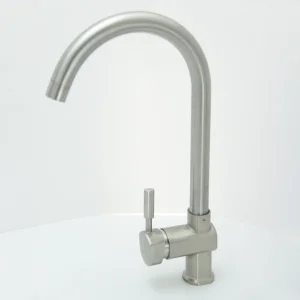 Chrome mixer tap