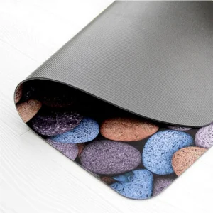 Elegant Hengcheng PVC Door Mat - Stylish 1.2X50m Home Entrance Solution