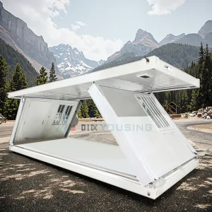 Luxury 2-4 Bedroom Two Story Container House Expandable Mobile Modular Prefab Container 20ft 40ft Shipping Folding Living House