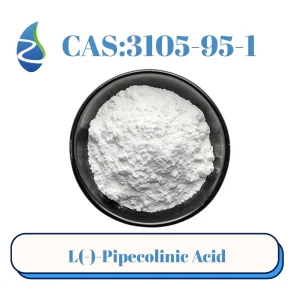 حمض عديم الرائحة: حمض L-Pipecolic عالي الجودة مع 99 2% نقاء CAS 3105-95-1