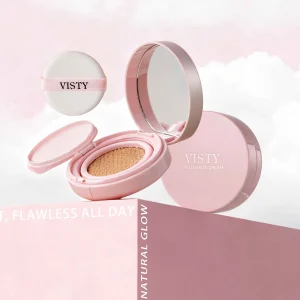 VISTY Cushion BB Cream High Quality Moisturizing Whitening Concealer Cushion Easy to Apply Long-lasting Cushion BB Cream