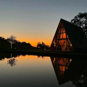 Prefabricated Triangle House A-Frame Cabin