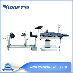 Aota200 Stainless Steel Orthopedic Leg Support Traction Frame for Operation Table