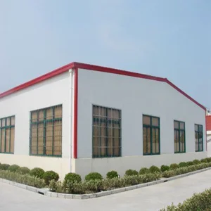 Modern Industrial Park Factory Steel Structure H Beam Sandwich Panel Building