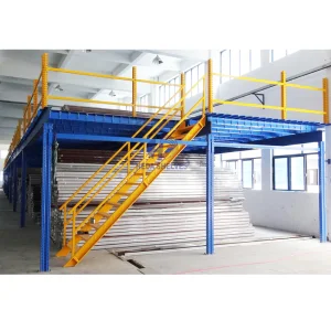 Multi-Level Mezzanine Rack System