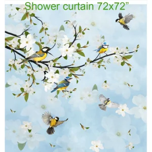 Floral Shower Curtain