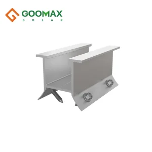 Goomax Solar Mounting System Rail for Customizable Tilt and Wind Load Support