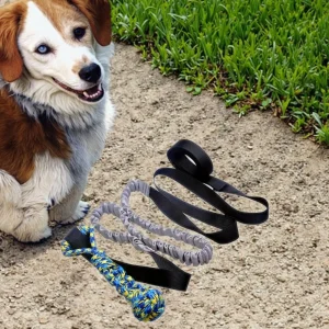 Pet Dog Tug-of-War Rope Interactive Chew Toys