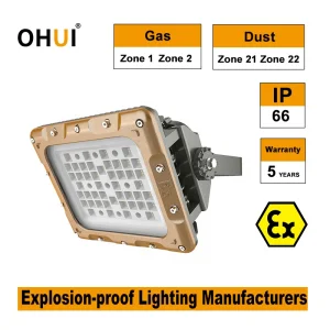 Zone 1 Zone 2 ATEX LED Explosion Proof Light