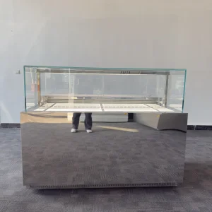 Custom Food Display Solution for Fresh Cakes and Desserts