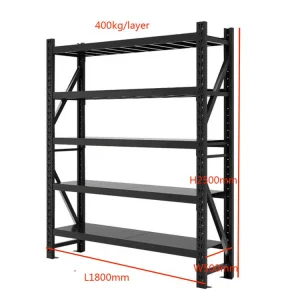 Easy to Assemble 5 layers Boltless Shelves