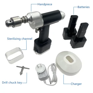 Electric Bone Drill Medical Cannulated Bone Drill Autoclavable Veterinary Orthopedic Surgical Instrument