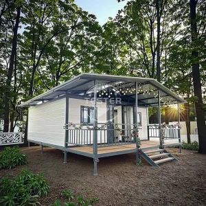 20FT 40FT Modern Movable Expandable House Tiny House Container House with 2 or 3 Bedrooms Kitchen Bathroom