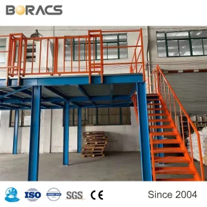 Durable Multi-Levels High Warehouse Storage Steel Mezzanine From Chinese Factory with Competitive Price