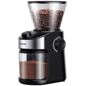 Anti-Static Conical Burr Coffee Grinder